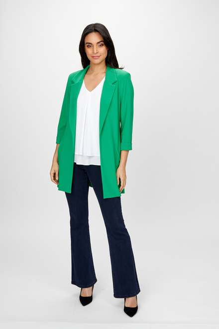 3/4 Sleeve Blazer Style 236005. Bright Green. 5