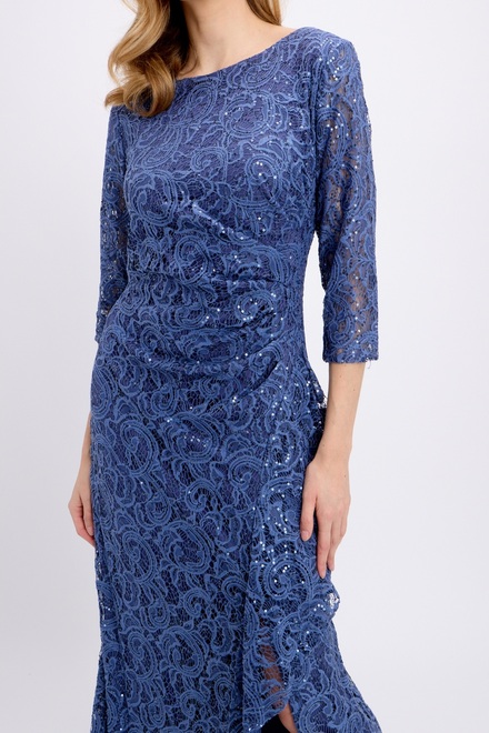  Sequins Lace Dress style 81122476. Wedgewood. 4