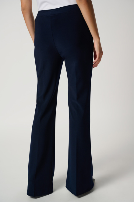 Flared &amp; Pleated Pants Style 163099. Midnight Blue 40. 3