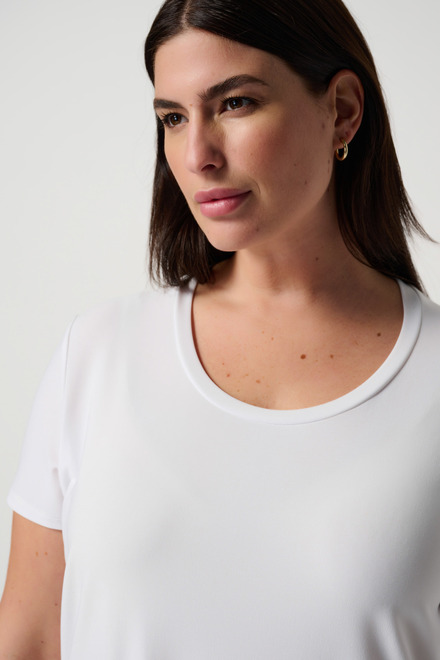 Longline T-Shirt Style 183220. Vanilla 30. 5
