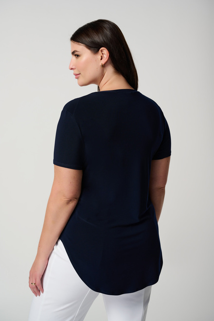 Longline T-Shirt Style 183220. Midnight Blue 40. 5