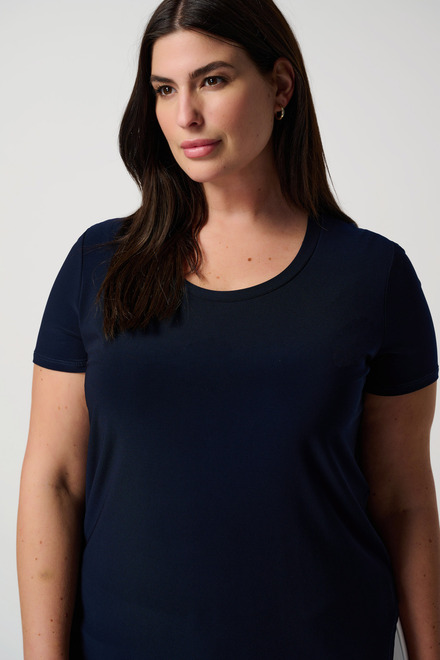 Longline T-Shirt Style 183220. Midnight Blue 40. 6