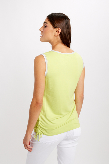 Abstract Casual Summer Tank Style 24140. Citrus. 3