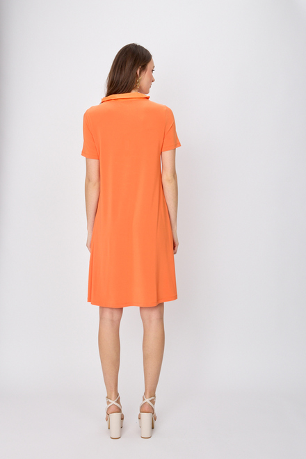 Drawstring Shirt Dress Style 231141. Mandarin. 2