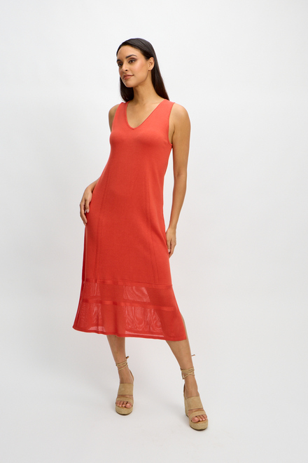 Dress style SP2423. Deep Coral. 3