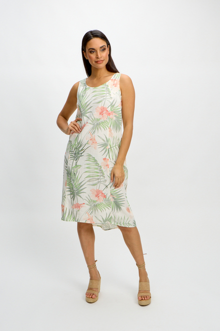 Tropical dress style SP24109. Tropical Flowers . 3