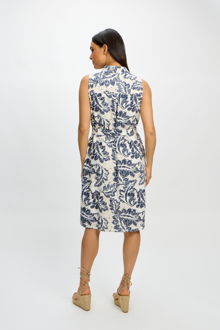 Palm Print dress style SP2421. Tropical Leaf. 3