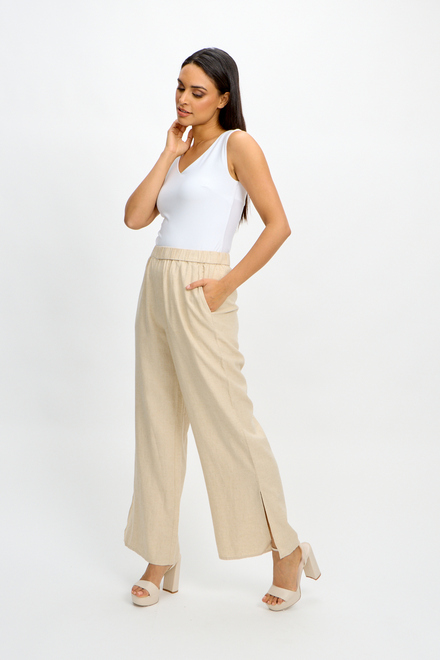 mid-rise pant style SP2413. FLAX
