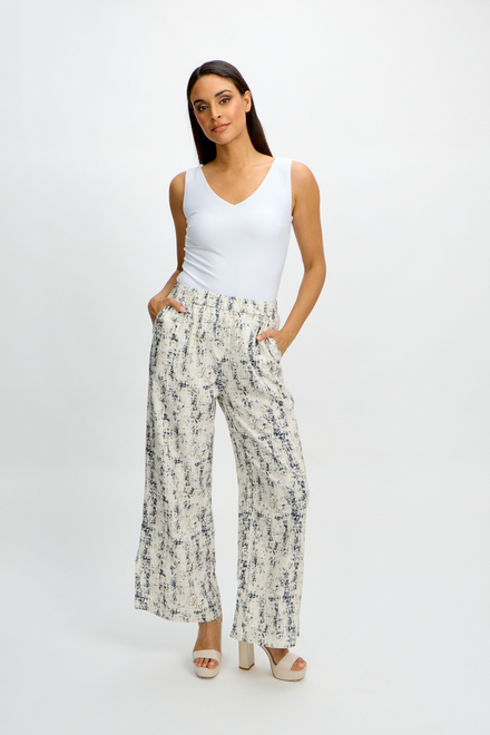 mid-rise pant style SP2413. Abstract Deep Ocean . 3