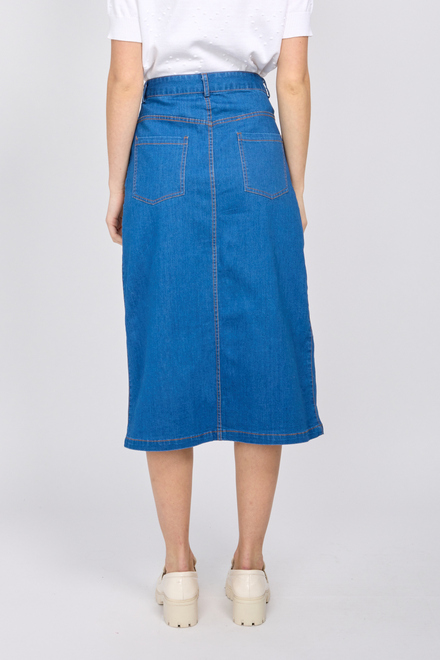 denim skirt style SP2494. Denim Blue. 4