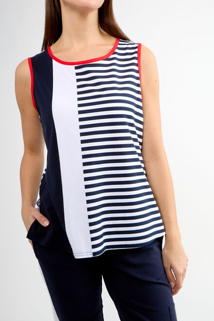 Striped Summer Tank Top Style 80005-6100. As Sample. 3