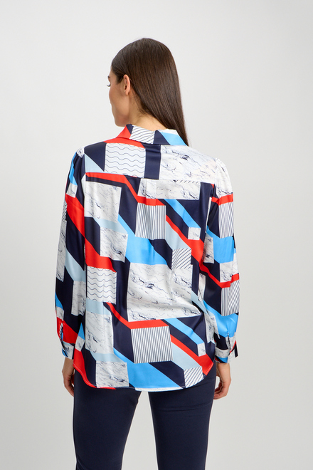 Abstract Striped Cutaway Shirt Style 80708-6100. As Sample. 2