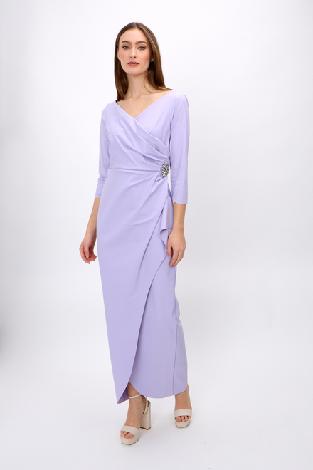 Sheath Dress wIth Embellishment Detail at Hip Style 8134310. Lavender 