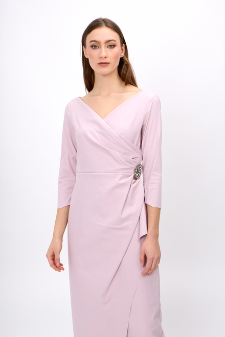 Sheath Dress wIth Embellishment Detail at Hip Style 8134310. Blush. 2