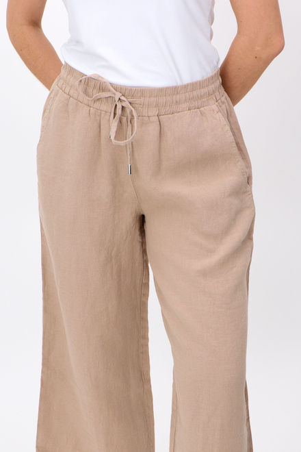 Dolcezza Woven Pant Style 24253. Beige. 2
