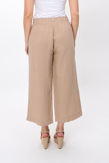 Dolcezza Woven Pant Style 24253. Beige. 3