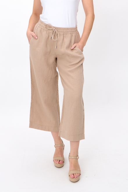 Dolcezza Woven Pant Style 24253. Beige. 5