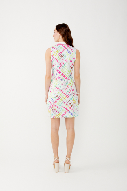 Cutaway Brushstroke Summer Dress Style 34435. As Sample. 4