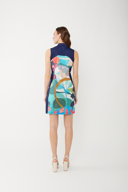 Abstract Brushstroke Mini Dress Style 34463. As Sample. 3