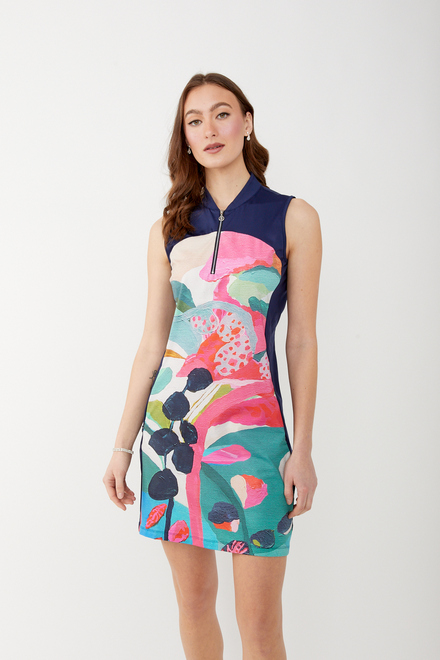 Abstract Brushstroke Mini Dress Style 34463. As Sample. 5