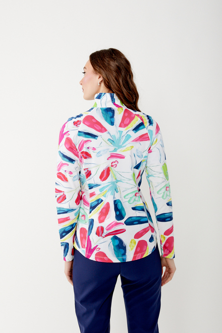 Sporty Abstract Zipper Jacket Style 34472. As Sample. 2