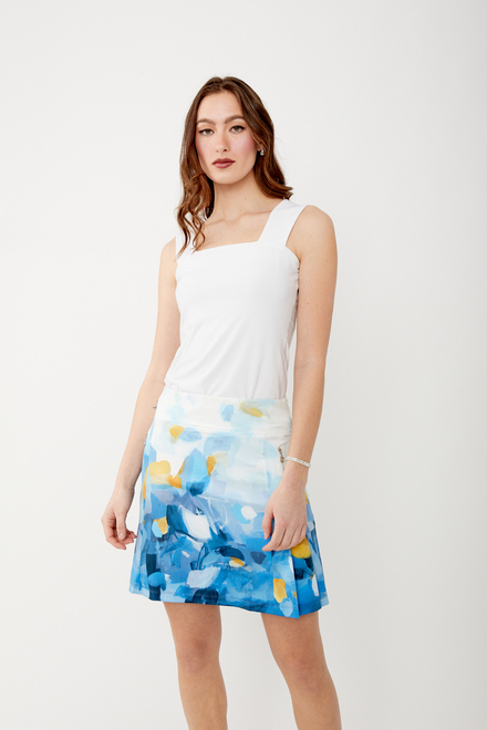 Brush Stroke Mini Skirt Style 34485. As Sample. 3