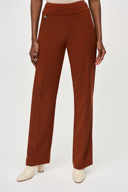Wide-Leg Pull-On Pants Style 233277