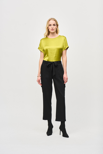 Knotted Mid-Rise Trousers Style 243077