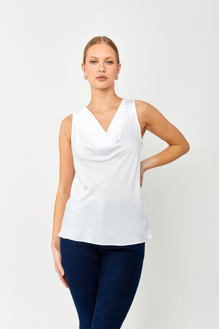Casual Cowl Neck Tank Style 243125