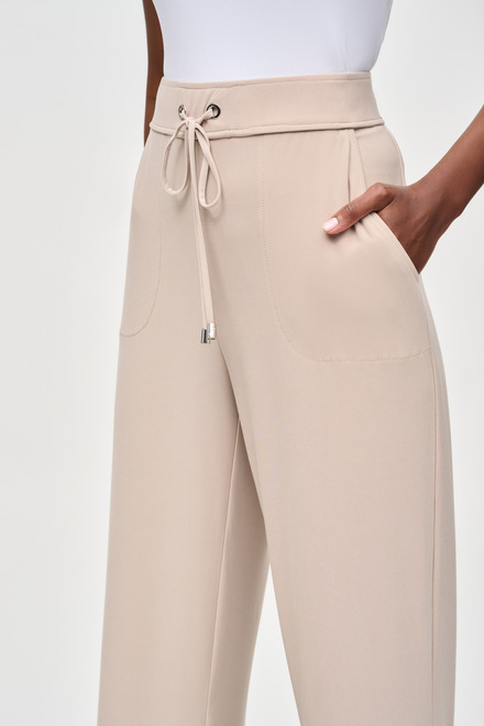 Silky Knit Wide-Leg Pant Style 243202. Dune. 3