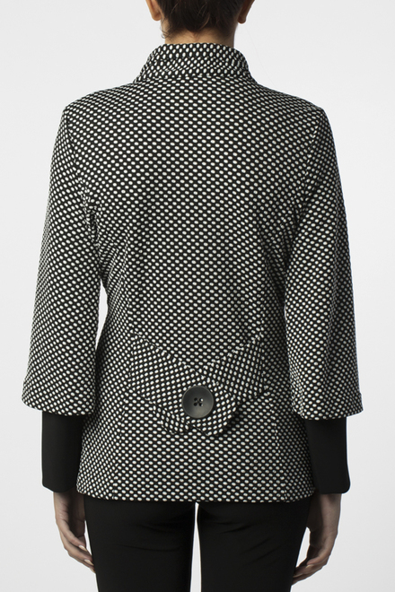 Joseph Ribkoff coat style 151869. Black/white. 2