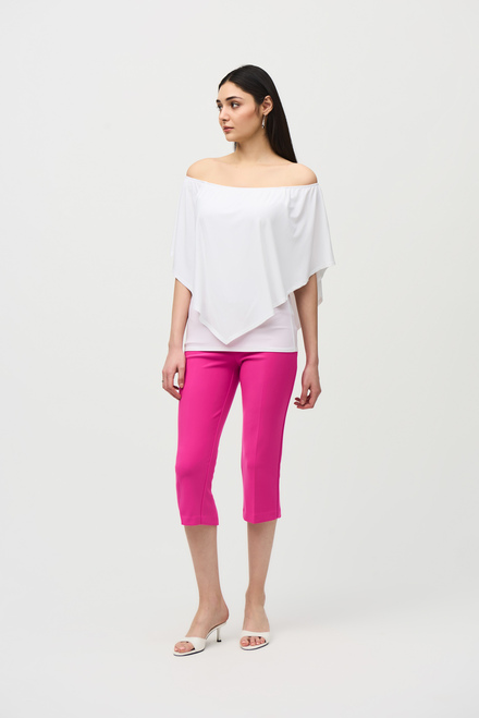 Pantalon Capri classique mod&egrave;le C143105. Ultra Pink