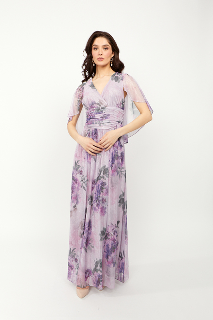Long Printed A-Line Dress style 9133242