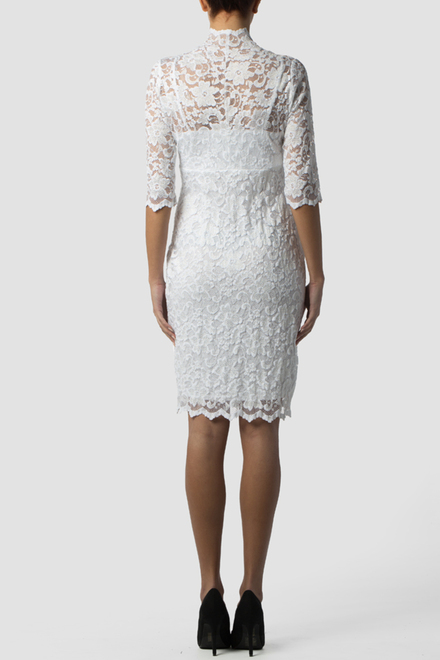Joseph Ribkoff dress style 151560. White. 2