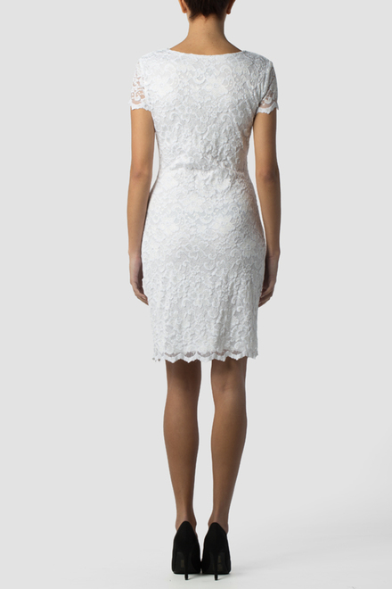 Joseph Ribkoff dress style 151562. White. 2