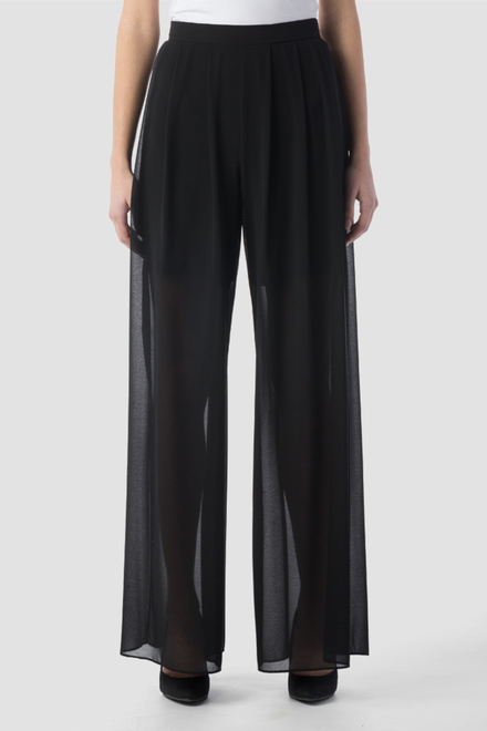Joseph Ribkoff pantalon style 152290. Noir/noir