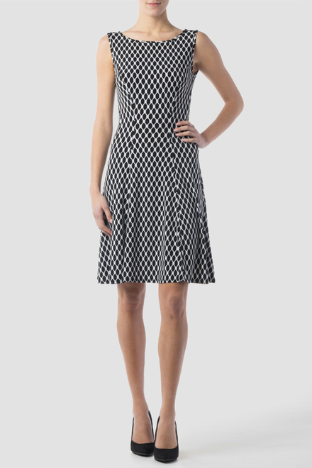 Joseph Ribkoff dress style 152824. Black/white