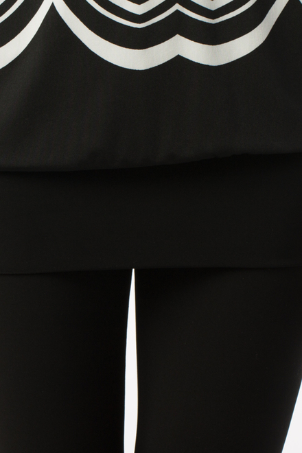 Joseph Ribkoff tunic style 152840. Black/white. 4