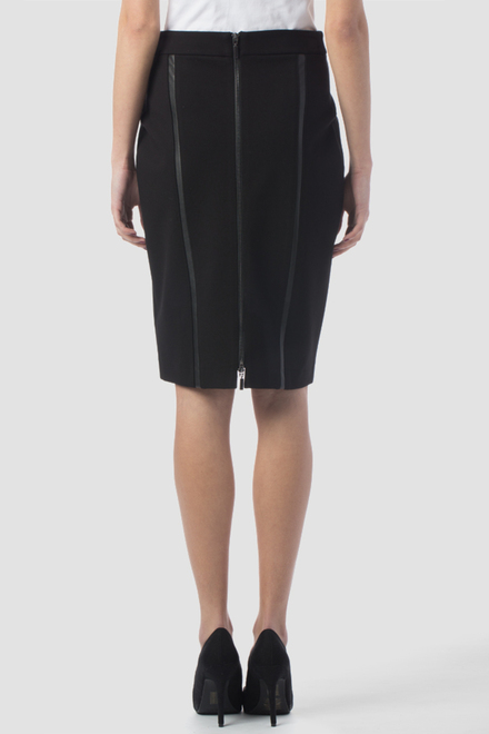 Joseph Ribkoff skirt style 153403. Black/black. 2