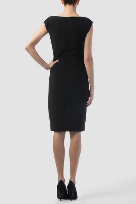 Joseph Ribkoff dress style 153894. Beige/black. 5