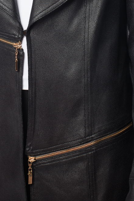 Joseph Ribkoff coat style 153497. Black. 3