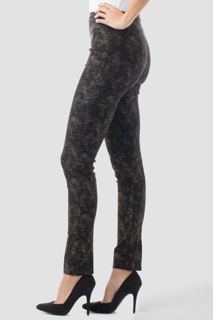 Joseph Ribkoff pant style 153752. Black/gold. 3