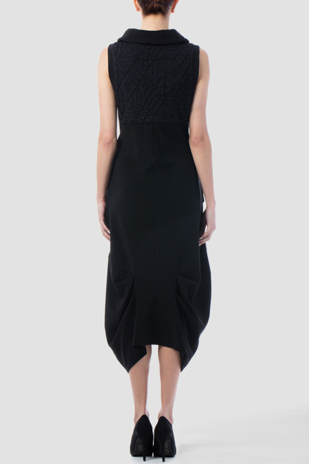Joseph Ribkoff dress style 153879. Black/black. 2