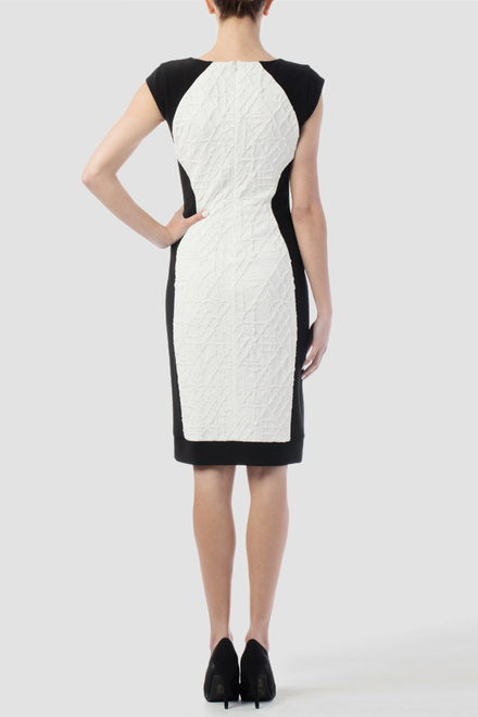 Joseph Ribkoff dress style 153882. Black/ivory. 2