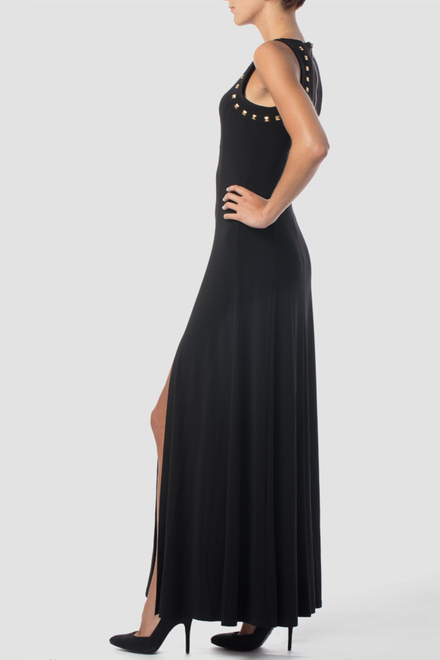 Joseph Ribkoff dress style 153686X. Black. 3