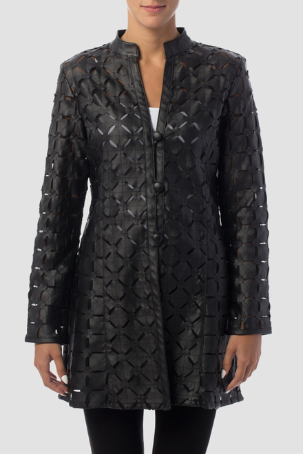 Joseph Ribkoff coat style 161993. Black