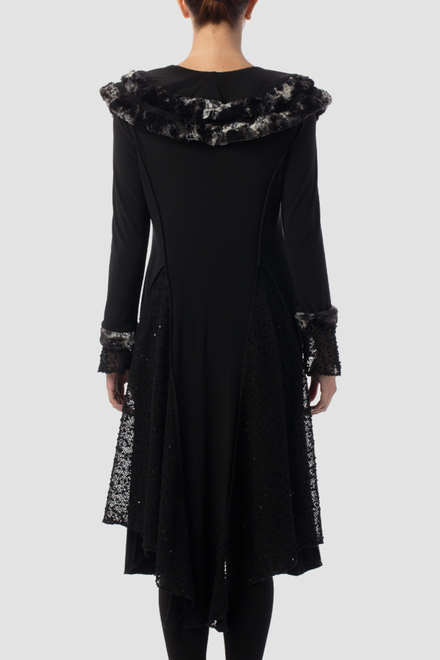 Joseph Ribkoff coat style 163800. Black/off White. 3