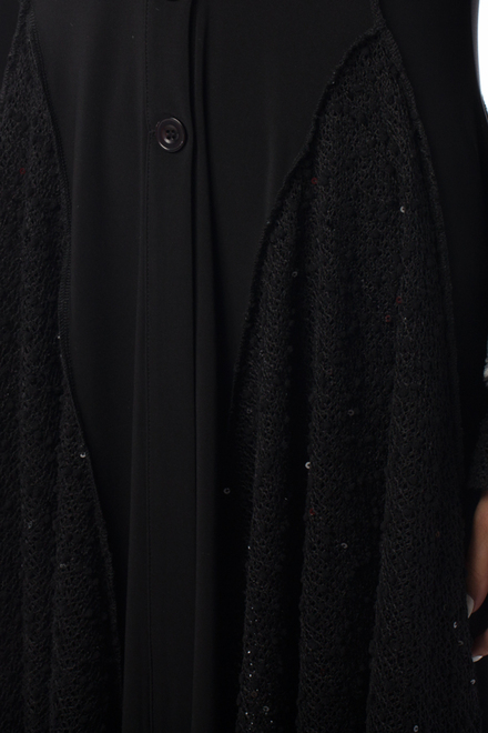 Joseph Ribkoff coat style 163800. Black/off White. 4