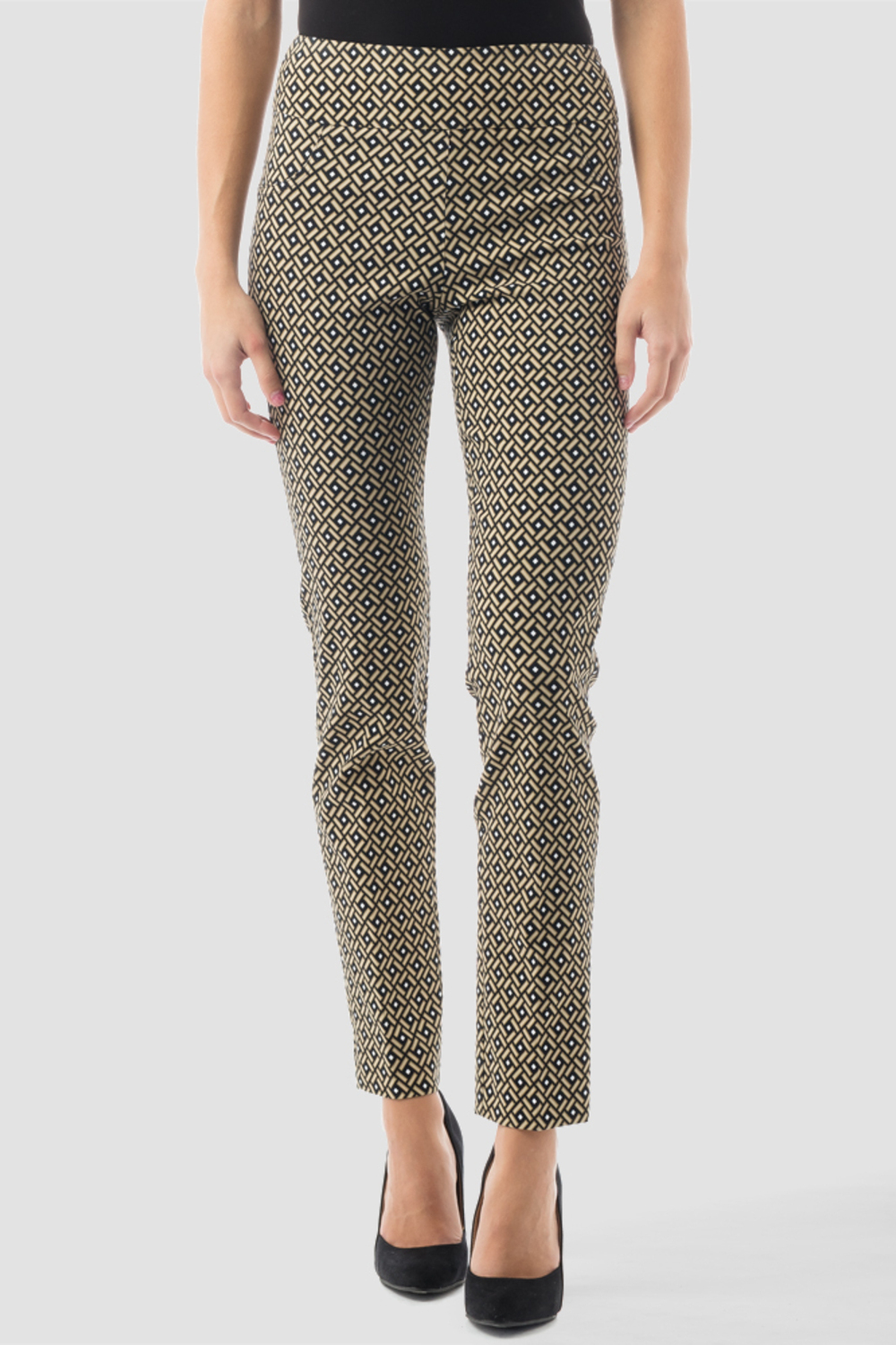 Joseph Ribkoff pantalon style 161774. Beige/noir
