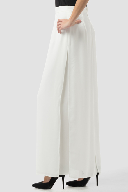 Joseph Ribkoff pantalon style 163282. Blanc Cass&eacute;. 3